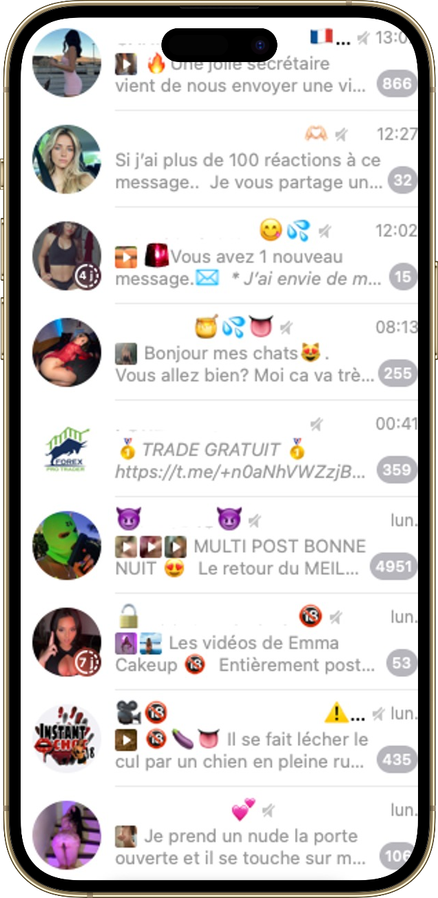 telegram nude